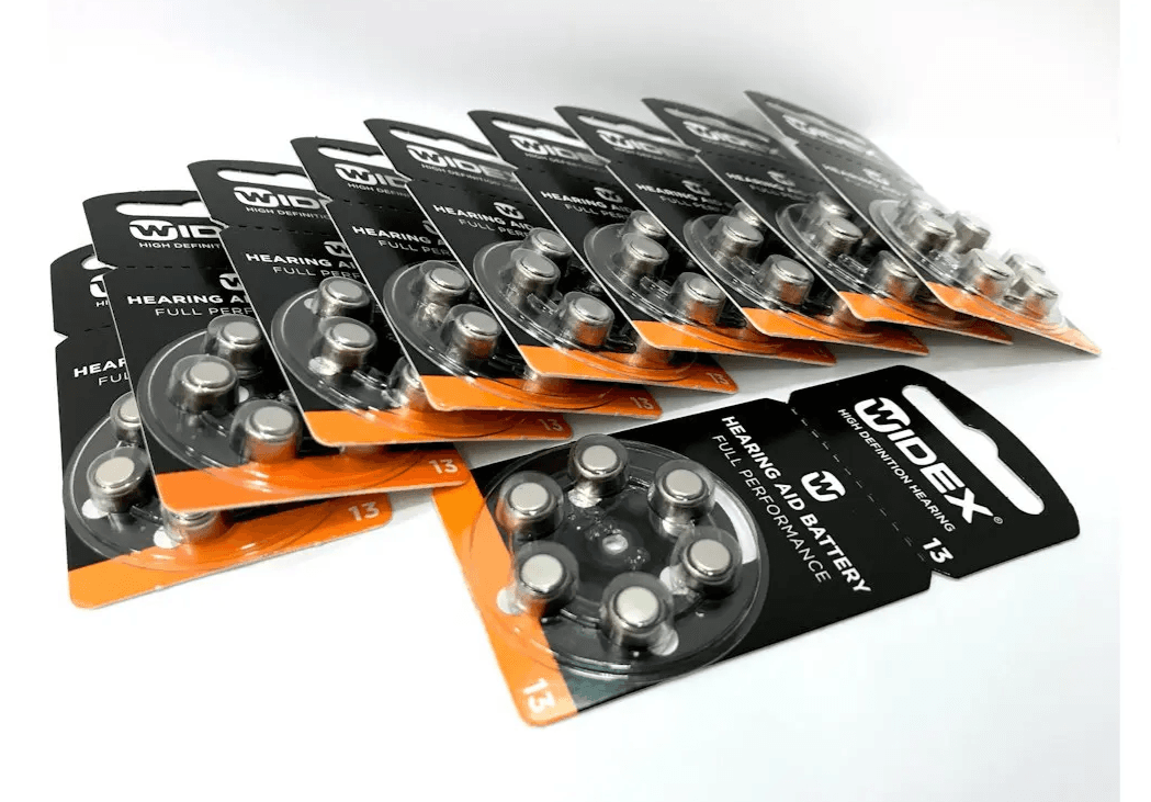 60 Pilas Widex tamaño 13